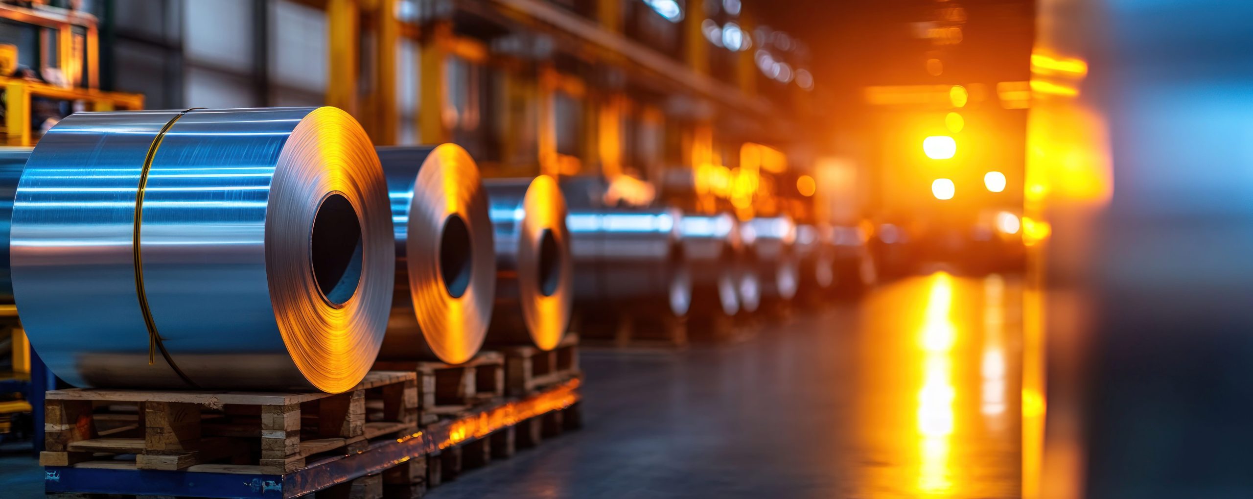 Steel coil production at Almoatamad Group